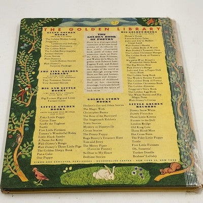 The Golden Book of Poetry A Big Golden Book Gertrude Elliott 85 Favorites 1949