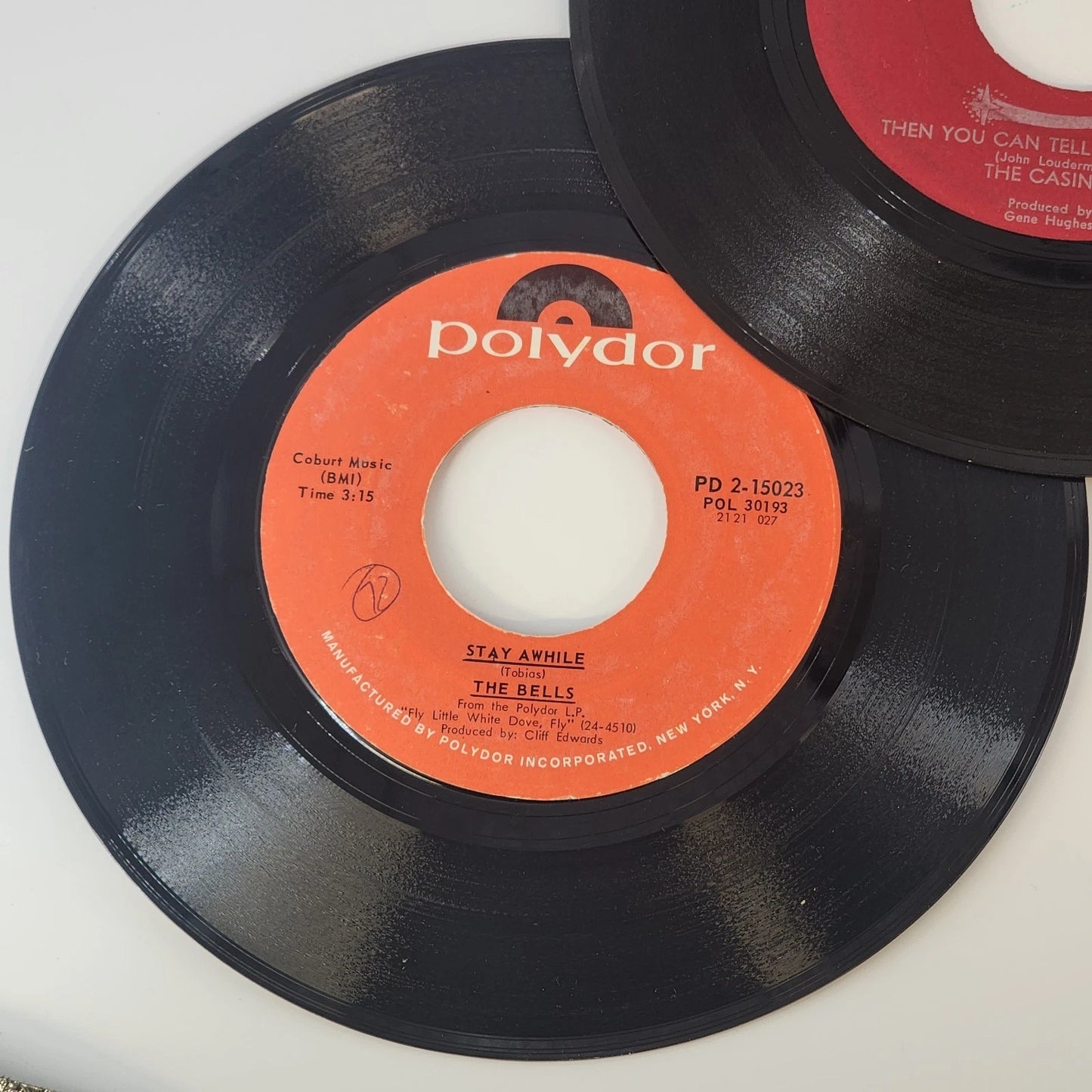 11 pcs 45 RPM Vinyl Records 60s–70s Rock Pop Steppenwolf / Carpenters Craft Lot