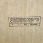 Factory Seconds Number 30 Empty Cigar Box Cardboard Hinged Storage 8.5" Vintage