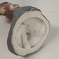 Atlantic Mold Cowboy Figurine 24in Ceramic Statue Rifle Revolver Western Vintage