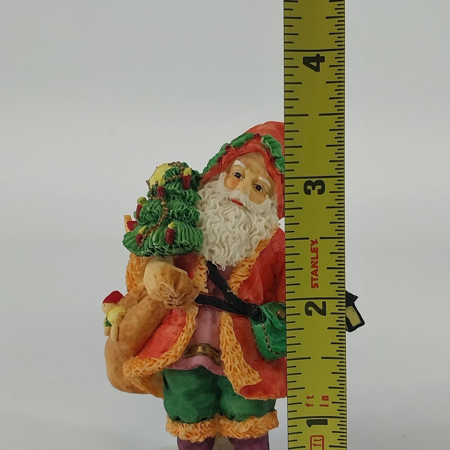 Bronson Yuleman From Denmark Old World Santas Resin Figurine 4" 1995 Vintage