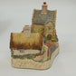 David Winter Cottage Only a Span Apart Irish Cottage 1991 Box COA Handmade Vtg
