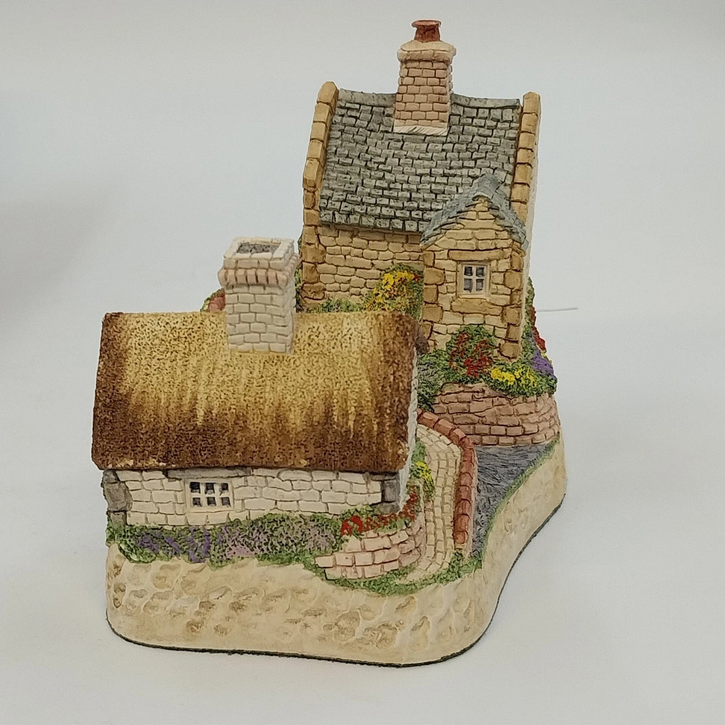 David Winter Cottage Only a Span Apart Irish Cottage 1991 Box COA Handmade Vtg