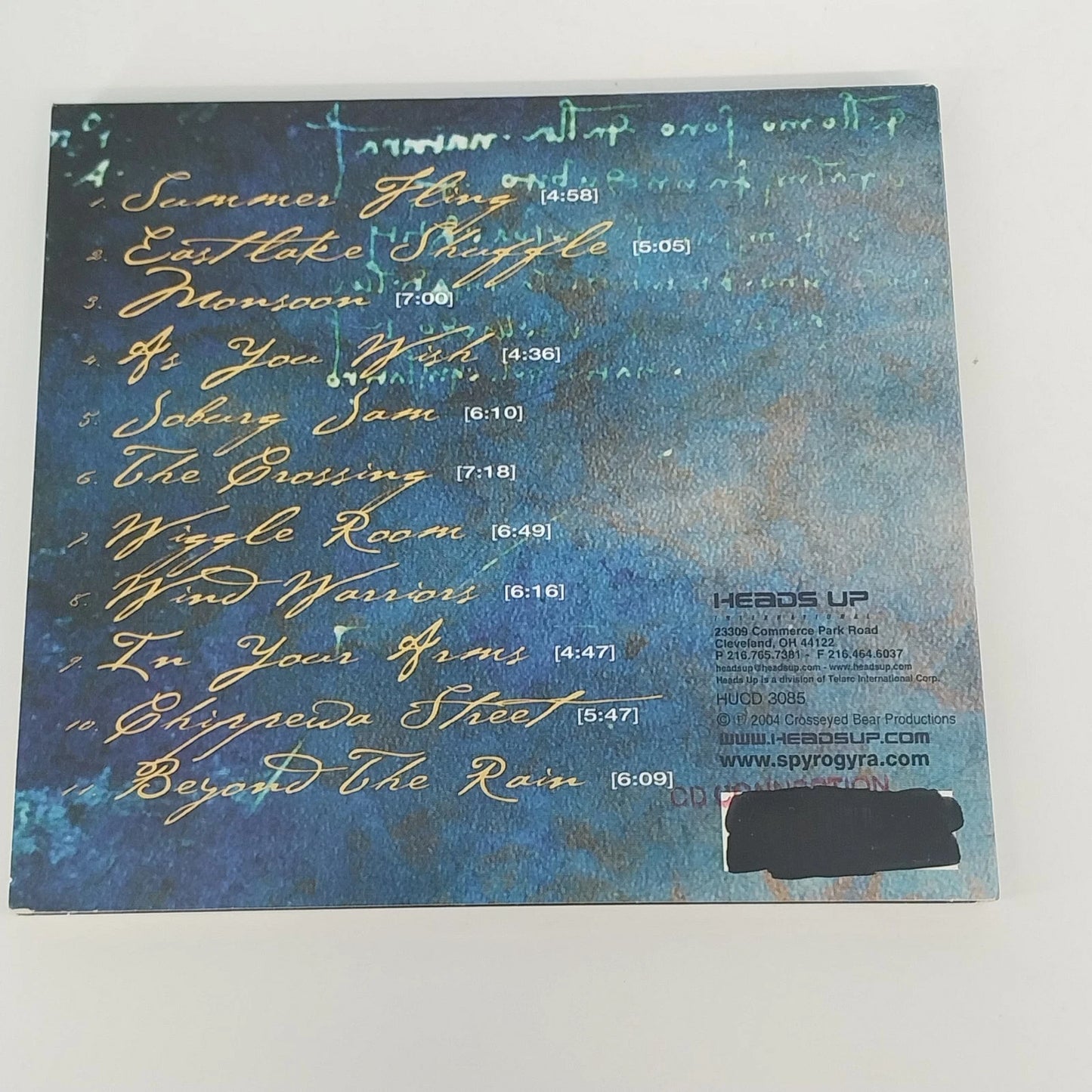 Spyro Gyra The Deep End CD Smooth Jazz Fusion HUCD 3085 Heads Up Records 2004