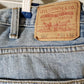 Levi's 550 Relaxed Tapered Light Wash Jeans Mens 40x32 Denim