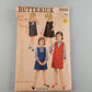 Butterick 3235 Vintage Sewing Pattern 1960s Girls Jumpers Size 8 Four Versions