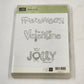 2 NOS Stampin Up Festive & Fun and Stamping Bella Not Even a Mouse Holiday Theme