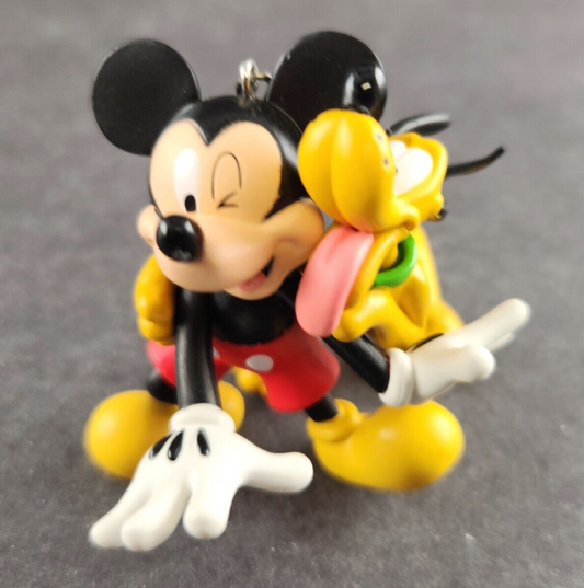 Hallmark Keepsake 2014 Christmas Ornament Disney Best Pals Mickey and Pluto