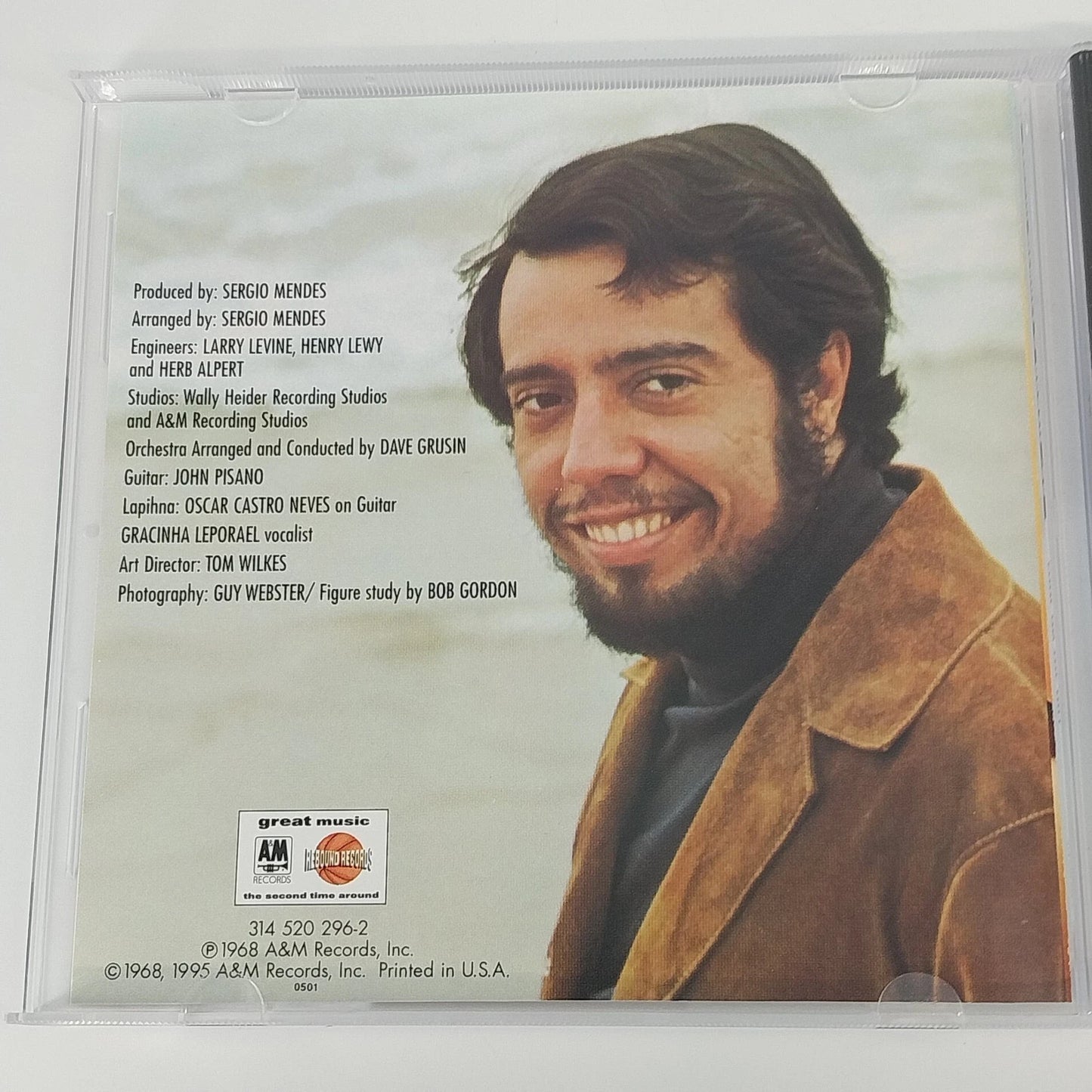 Sergio Mendes & Brasil '66 Fool On The Hill CD Brazilian Jazz Latin Pop A&M USA