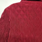 Gallery Women's Red Quilt Jacket Eyelet Closure Side Pocket 1X Long Sleeve China