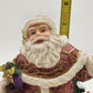 Fitz and Floyd Snowy Santa Woods Music Figurine 19/1239 Original Box Christmas