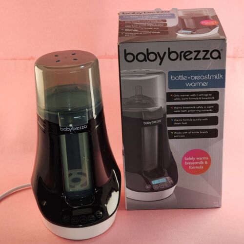 Baby Brezza Bottle + Breastmilk Warmer Electric Safe Fast Defrost Settings LED