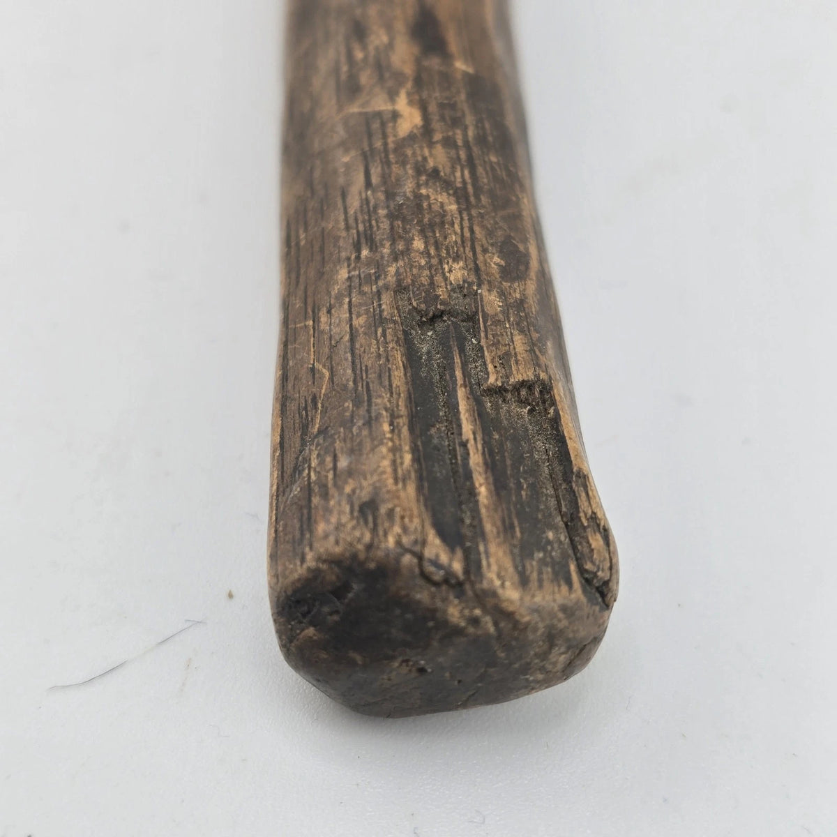 Cobbler Glazing Edge Iron Leatherworking Shoemaker Hammer Wood Handle 7.5"