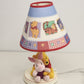 Disney Nursery Kids Lamp Winnie the Pooh & Piglet Plush Shade White by Dolly Inc