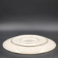 Round Serving Platter Present Tense Italy Hand Painted Snowman Christmas 14"