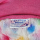 Build A Bear Tie Dye White Pastel Spotted Bunny Rabbit Plush 16" Pink Dress