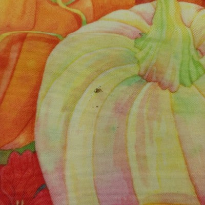 Set of 4 Fall Halloween Mini Garden Flags Pumpkins Welcome Decor