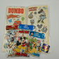 Disney Characters Stamp Book Stickers Mickey Minnie Donald Dumbo Scrapbooking