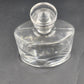 Waterford Clear Glass Oval Liquor Decanter with Stopper Spirit Barware 6"x3"x9"h