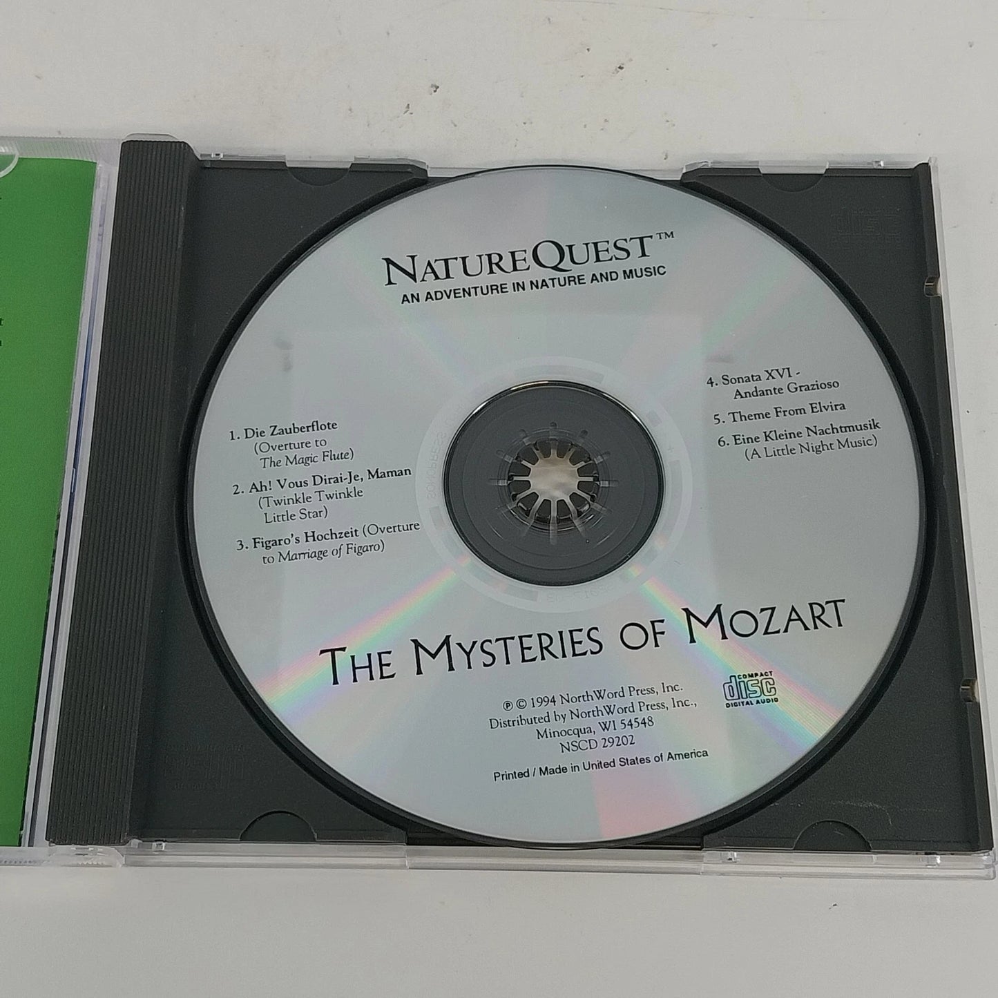 NatureQuest Mysteries Of Mozart & Power Of Beethoven 2 CD Classic Nature Sounds