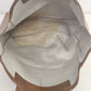 Brown Faux Leather Women's Tote Bag Large Shopper Korean Style Minimalist 16"h
