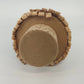 Holiday Home Shaved Cork Loop Tabletop Christmas Tree Star Bow 16.5" Plaid Top