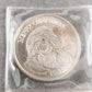 .999 Silver Coin 1 oz 1987 Merry Christmas Santa Claus Bird