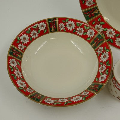 Classic Traditions Charlton Hall 5pc Hostess Set Platter Bowl Cream Sugar Boxed