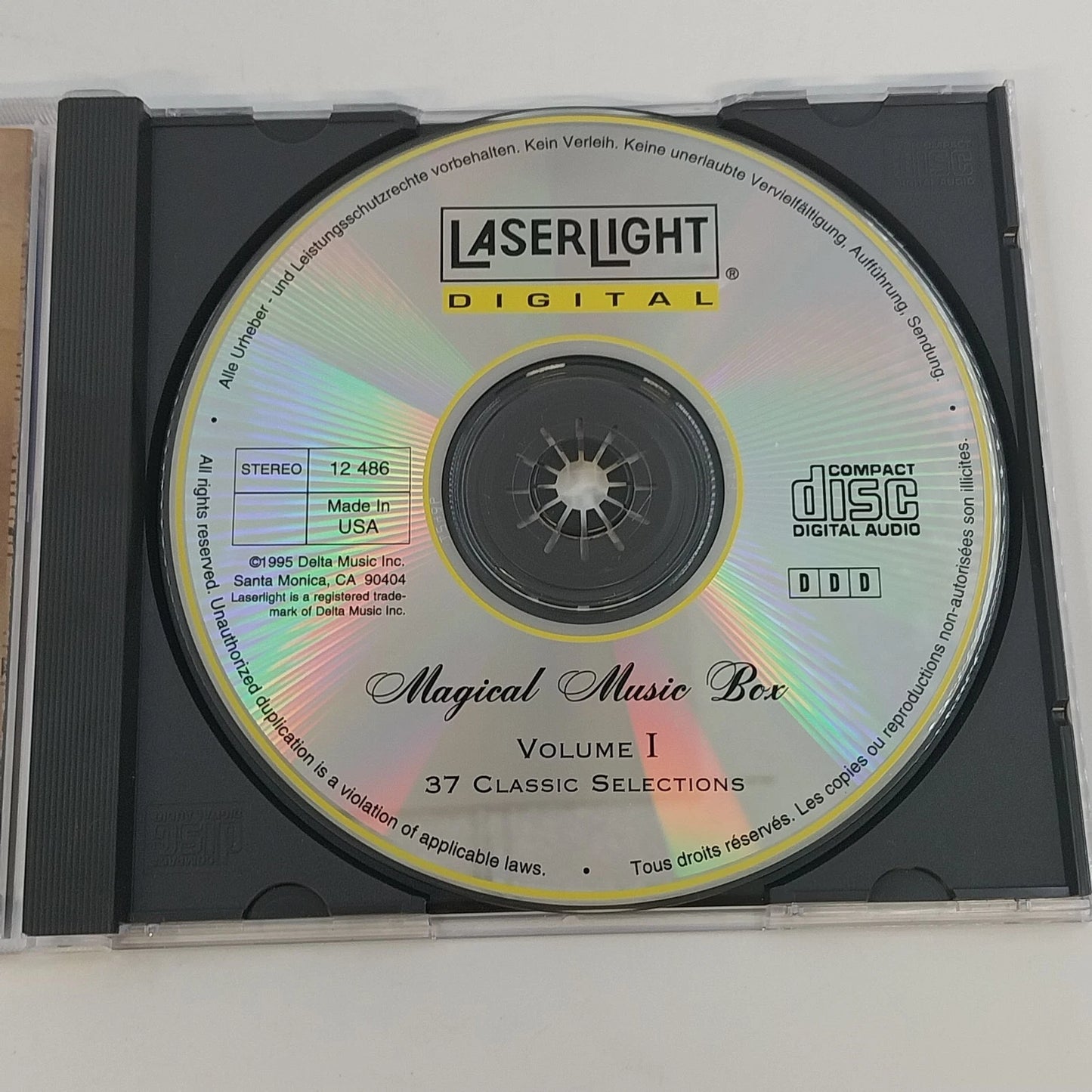 Magical Music Box 2 CD Set Volumes 1 & 2 LaserLight Classical Selection Romantic