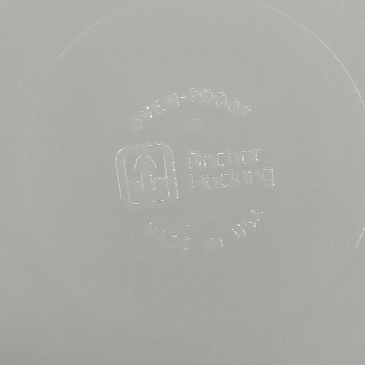 Anchor Hocking Fire King Suburbia Milk Glass Dinner Plate 10