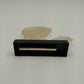 Lucite Jesus Mary Joseph Figurine 5" on Black Base Vtg Mid-Century