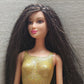Barbie Fashion Fever Lea Doll Brunette Gold Bodice 2000