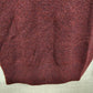 Geoffrey Beene XL Maroon Sweater Polo Shirt Men’s Long Sleeve Acrylic Collar