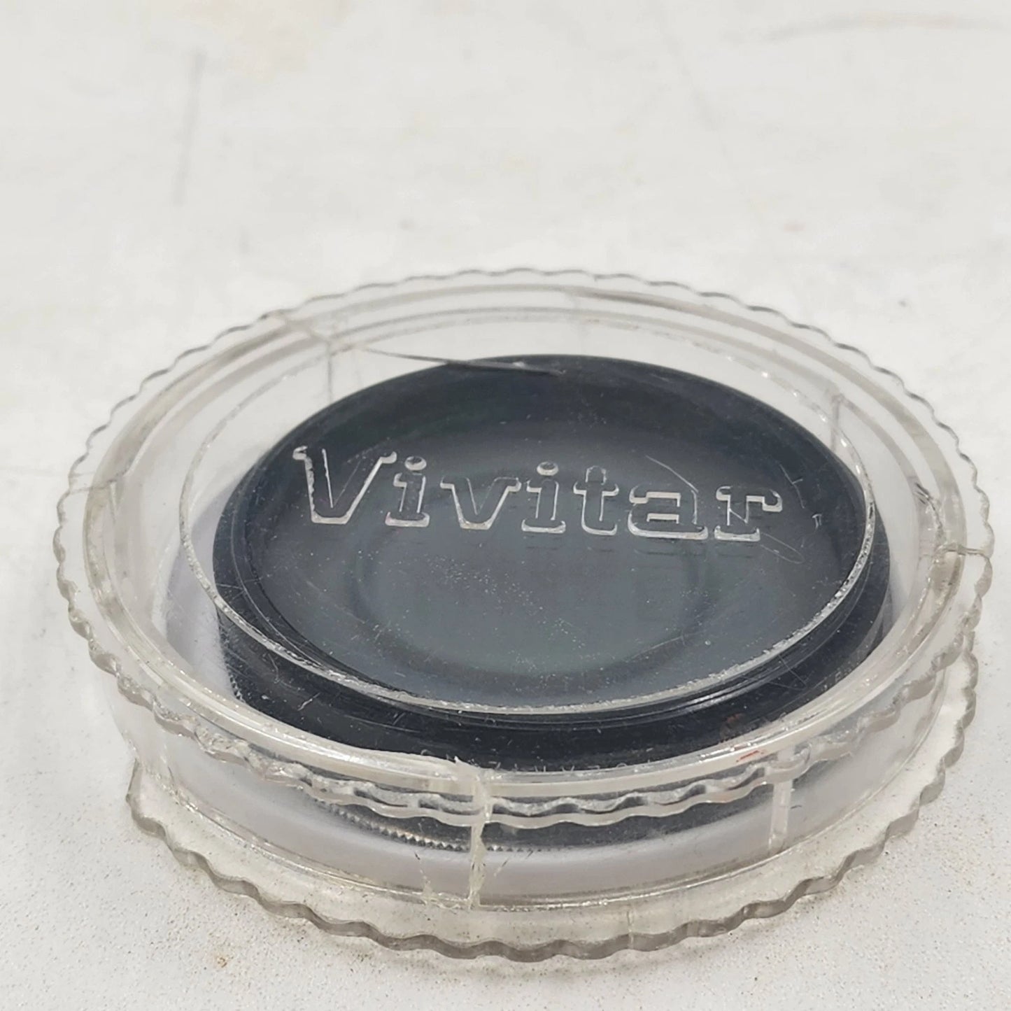 Vivitar Linear Polarizing Lens Filter 55mm Made in Japan Accessory Plastic Case