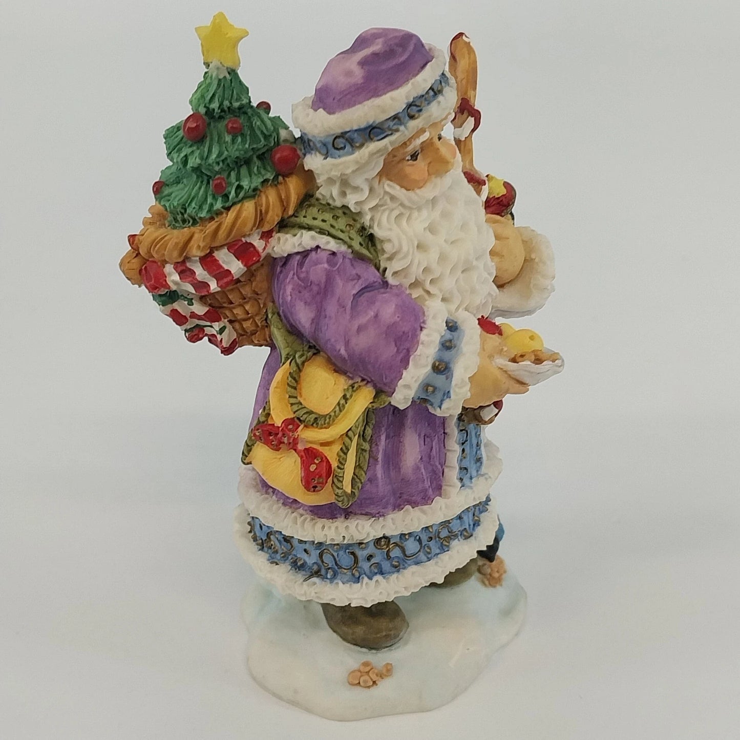 Bronson Collectibles Slavic Grandfather Frost Santa Figurine 3.75" Resin 1995