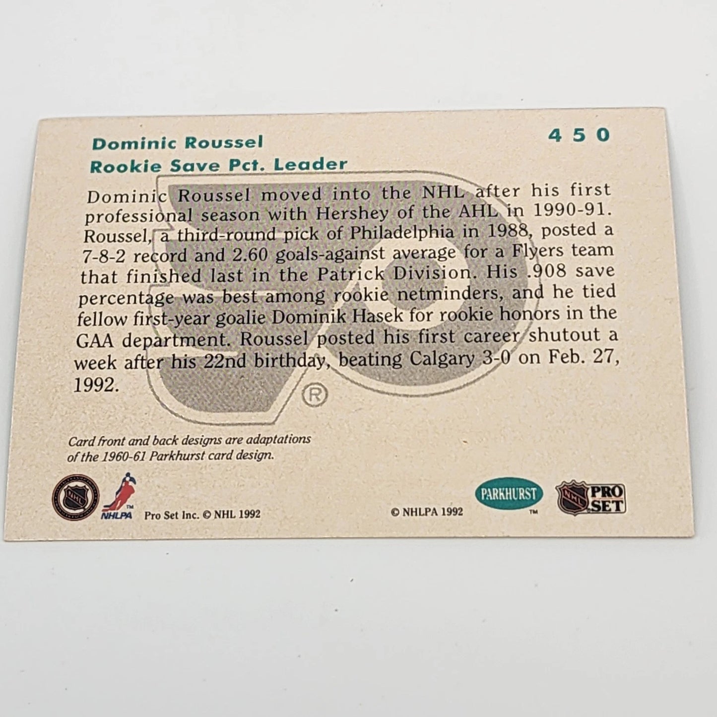 1991-92 Parkhurst Hockey Series 2 Complete Set #226-450 Mint NOS NHL Cards