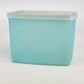3 Tupperware 311/312 Blue Green Storage Containers w Lids Freezer Fridge Vintage