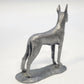 Ricker Bartlett Great Dane Pewter Figurine 3.75" Handcrafted USA 1975 Vintage