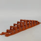 Lot of 11 American Flyer S Gauge Orange Trestles Vintage