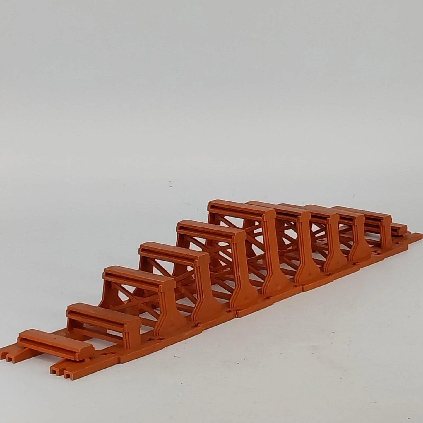 Lot of 11 American Flyer S Gauge Orange Trestles Vintage