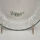 Corelle Callaway Floral Green Ivy Salad Plate Corning Ware Swirl Edge 7.25" USA