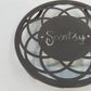 Scentsy Round Warmer Stand Oil-Rubbed Bronze Metal Trivet Pedestal 5"