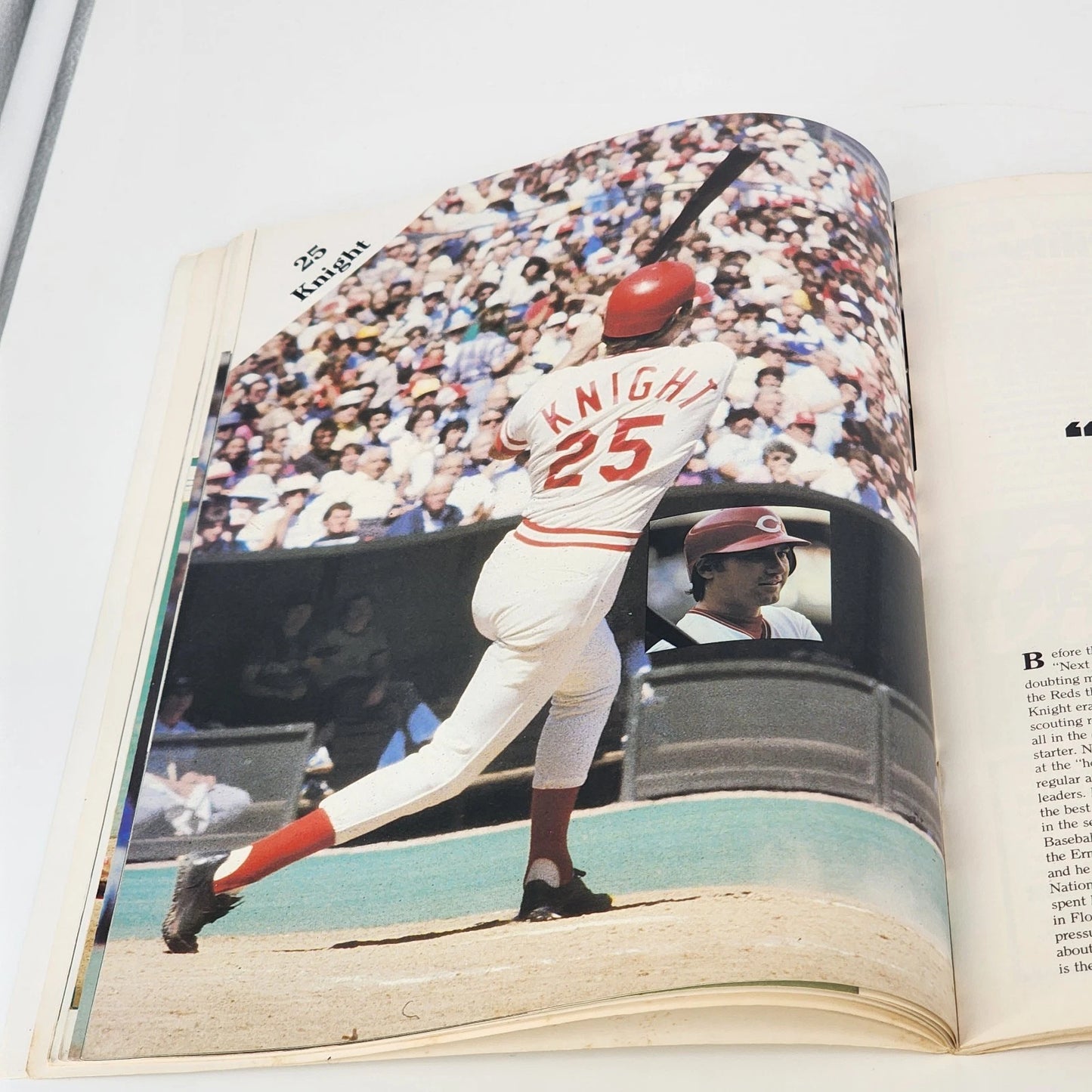 Cincinnati Reds 1980 Yearbook MLB Vintage Baseball Magazine Collectible