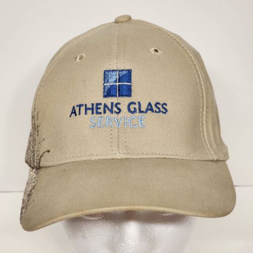 Dri-Duck Wildlife Series Standing Buck Beige Adjustable Cap Athens Glass Service