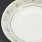 4 English Garden Coupe Soup Bowls Platinum 1221 Fine China of Japan 7.5"