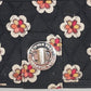 Vera Bradley Turn-lock Wallet Pirouette Pattern Black Lining Zipper Quilted