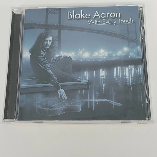 Blake Aaron With Every Touch CD 2001 Smooth Contemporary Jazz USA