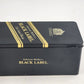 Johnnie Walker Black Label Empty Metal Tin Box 12" Collector Scotch Whisky Bar