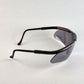 Radians Vector CL0160ID Silver Mirror Lens Safety Glasses Telescope Temple Z87.1