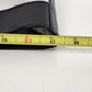 Mary Kay Clear Vinyl Tote Bag Black Patent Trim Large Shoulder Consultant Bag